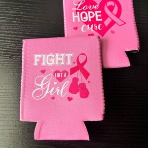 Pink Breast Cancer Awareness Can Cooler